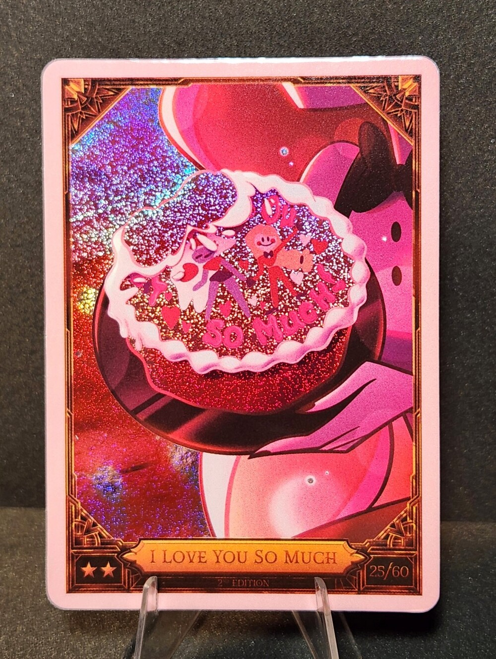 I Love You So Much Foil Card